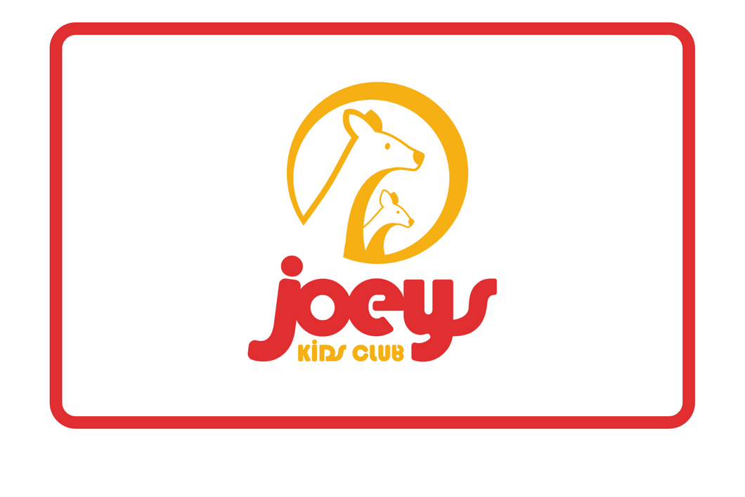 Joeys Kids Club Gift Card